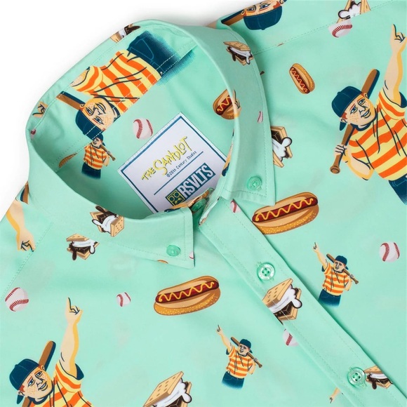 RSVLTS The Sandlot The Great Hambino Kunuflex Short Sleeve Shirt - Picture 3 of 9